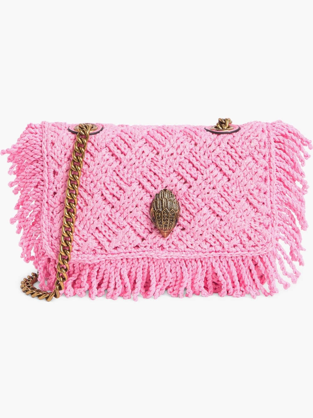 Kurt Geiger London Kensington Crochet Shoulder Bag -Small